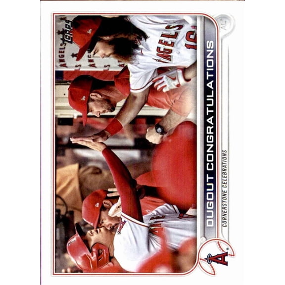 2022 Topps #416 Shohei Ohtani/Brandon Marsh Los Angeles Angels Series 2 MLB Baseball Trading Card