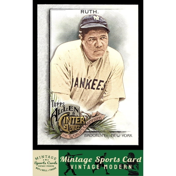 2022 Topps Allen & Ginter Babe Ruth #42