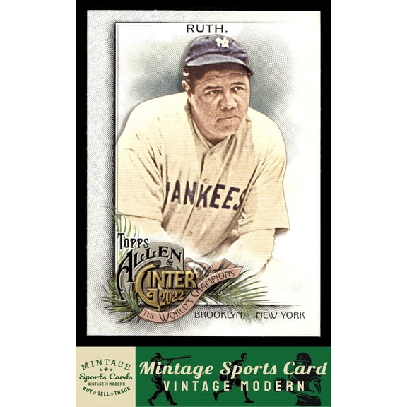 2022 Topps Allen & Ginter Babe Ruth #42