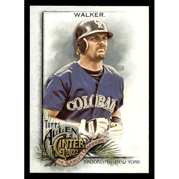 2022 Topps Allen & Ginter Larry Walker #23