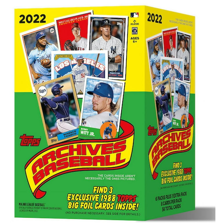 2022 Topps Archives Baseball Blaster Box - Walmart.com