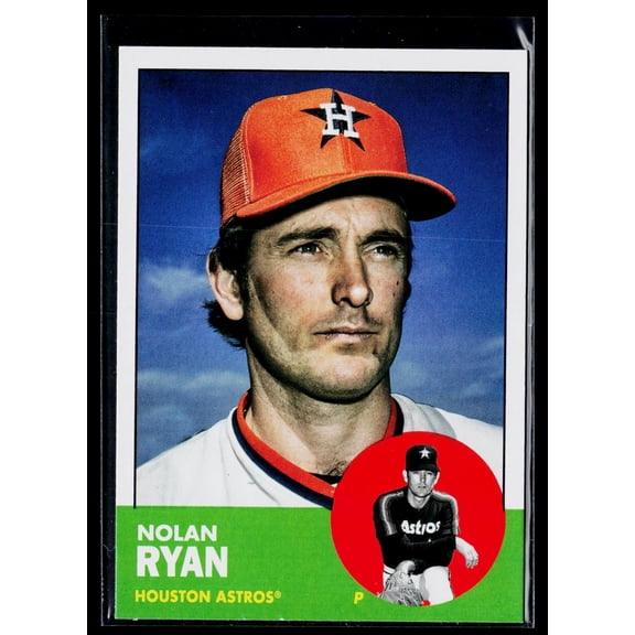 2022 Topps Archives Nolan Ryan Houston Astros #73 MLB Baseball Trading Card