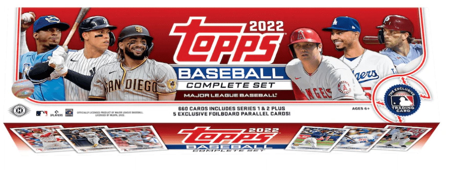 2022 Topps Baseball Complete Set Trading Cards - Walmart Special