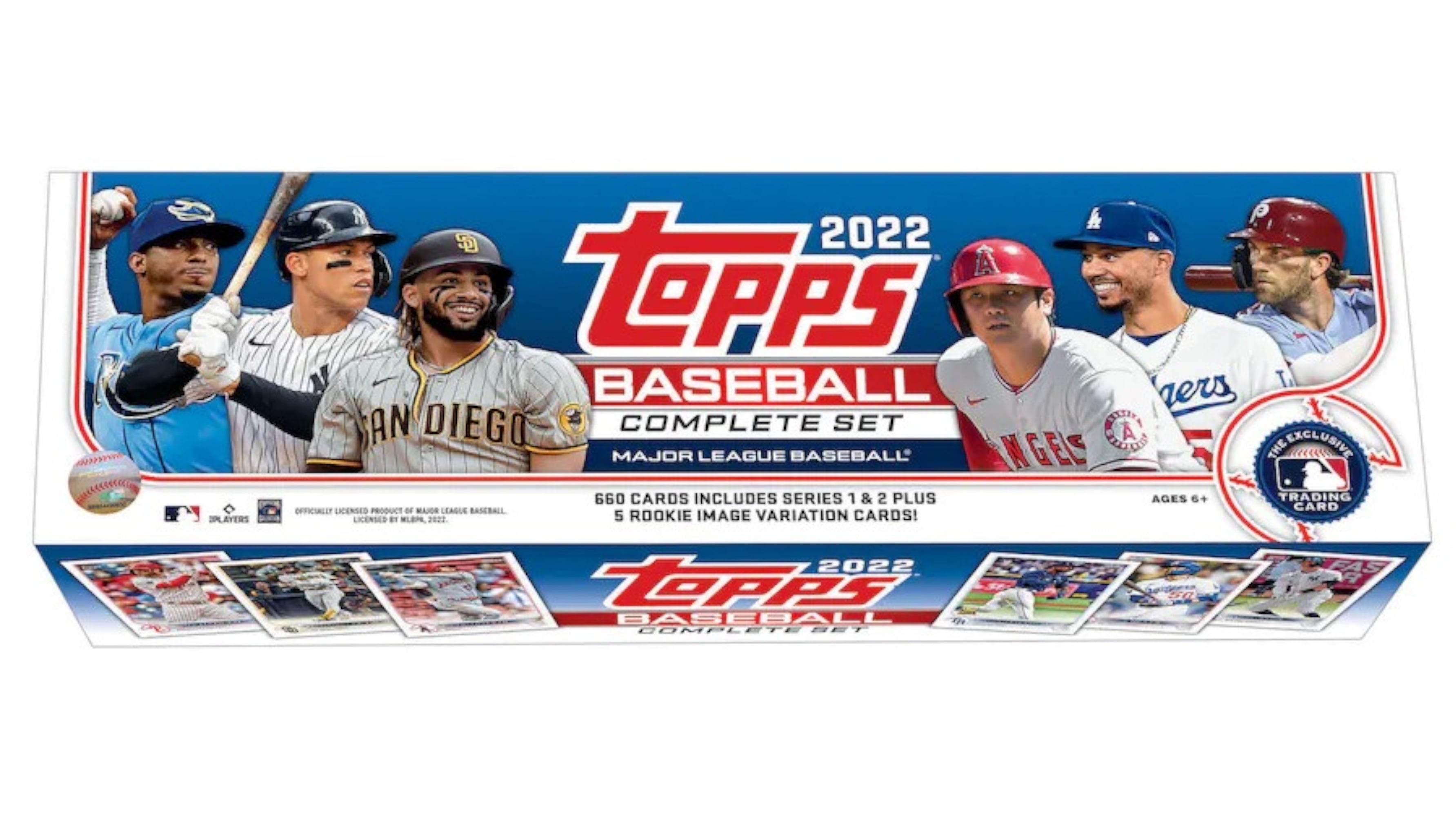 2022 Topps Baseball Complete Set Trading Cards Walmart Special