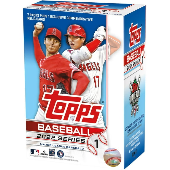 2022 Topps Baseball Series 1 Factory Sealed 7 Pack Retail Value Box