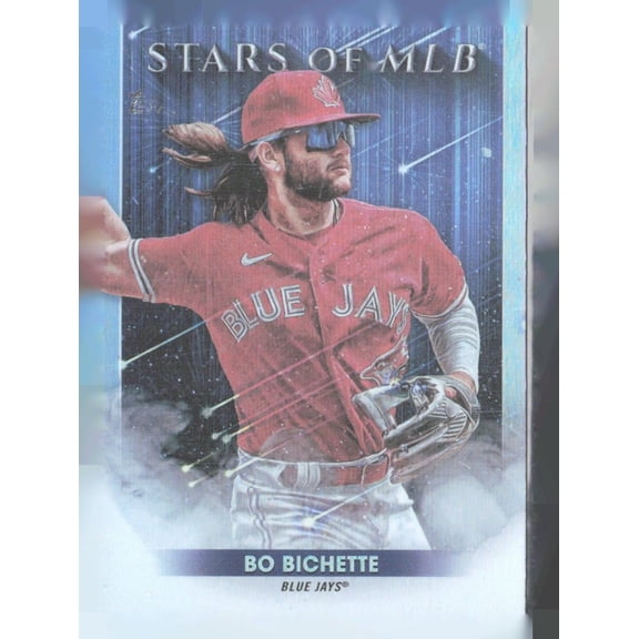 2022 Topps Stars of MLB Chrome SMLBC-30 Bo Bichette Toronto Blue Jays Baseball Card