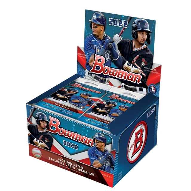 2022 Topps Bowman Baseball 24Pack Box Trading Cards