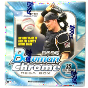 2022 Topps Bowman Chrome Baseball Mega Box Trading Cards
