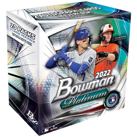 2022 Topps Bowman Platinum Baseball Monster Box | 2 Autographs per Box!