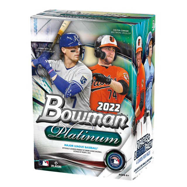 2022 Topps Bowman Platinum Baseball Trading Cards Blaster Box