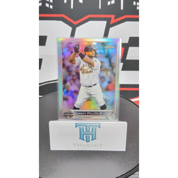 2022 Topps Chrome Refractor Albert Pujols ASGC-10 St Louis Cardinals Baseball Card