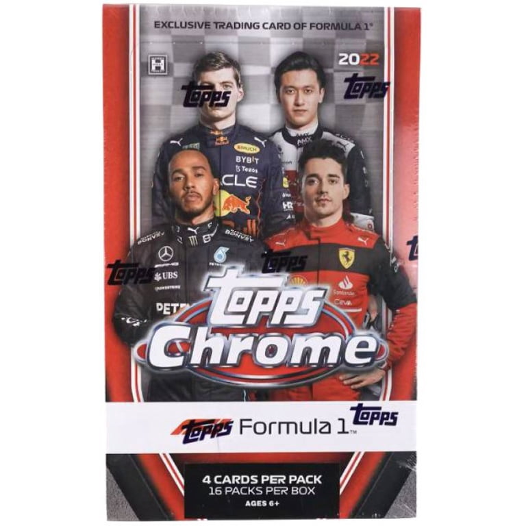【新品】Topps Chrome Formula１／Lite Box! 2022 Topps Chrome Formula 1 Lite Box - Walmart.com