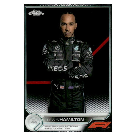 2022 Topps Chrome Formula 1 Lewis Hamilton #5