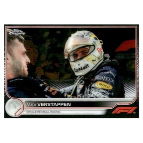 2022 Topps Chrome Formula 1 Max Verstappen #4 Oracle Red Bull Racing Mascot Network