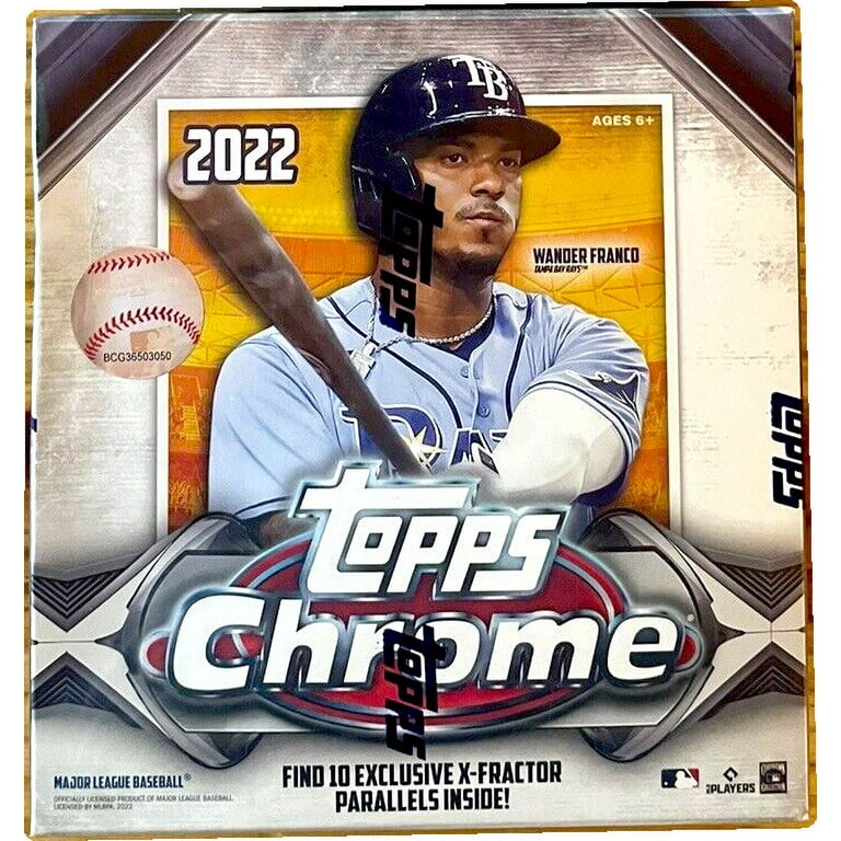 2022 Topps Chrome MLB Baseball Mega Box Trading Cards - Walmart.com
