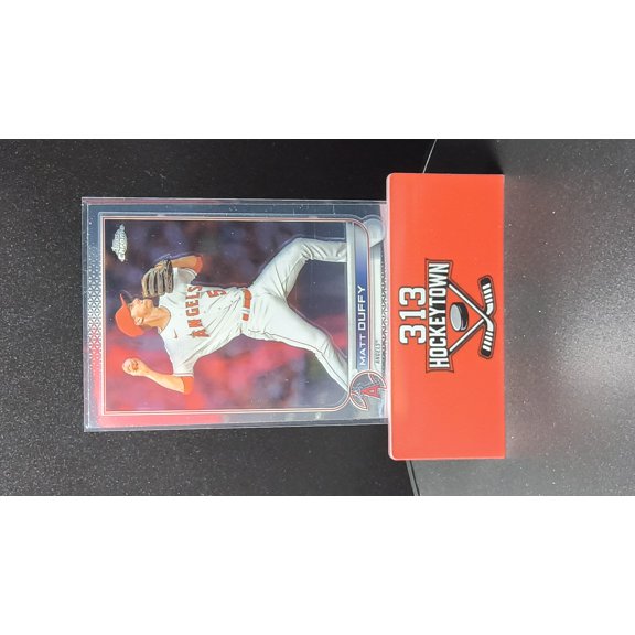 2022 Topps Chrome Matt Duffy #USC73 Los Angeles Angels MLB Baseball Trading Card