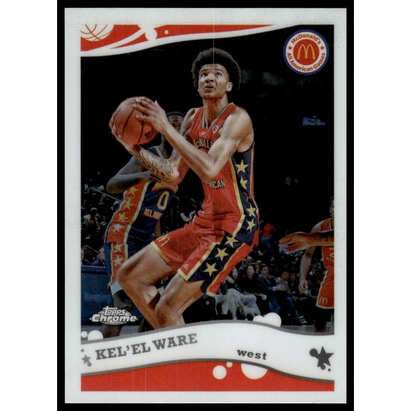 2022 Topps Chrome McDonald's All American Kel'el Ware #2K6-23