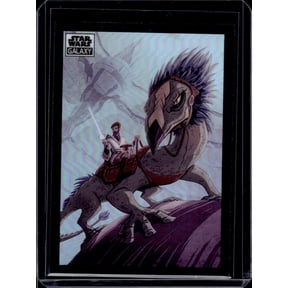2022 Topps Chrome Star Wars Galaxy Refractor #77 Trading Card