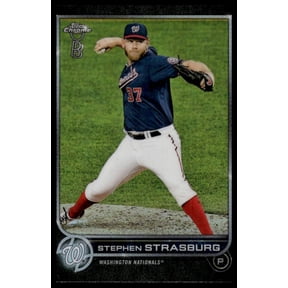 2022 Topps Chrome Stephen Strasburg #184 Washington Nationals Baseball Card