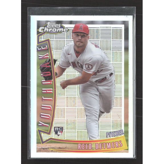 2022 Topps Chrome Youthquake Reid Detmers #YQ-12 RC