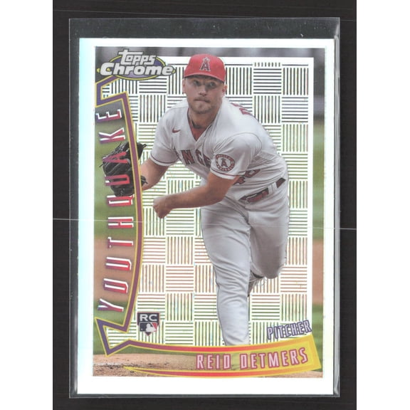 2022 Topps Chrome Youthquake Reid Detmers #YQ-12 RC