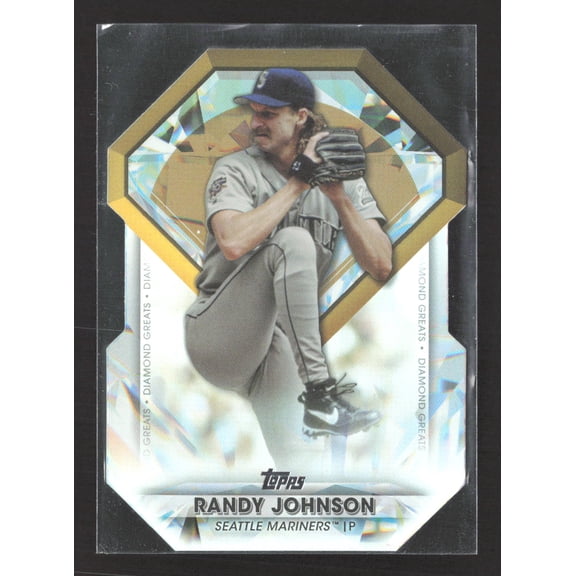 2022 Topps Diamond Greats Die-Cut Randy Johnson DGDC-47 Baseball Card