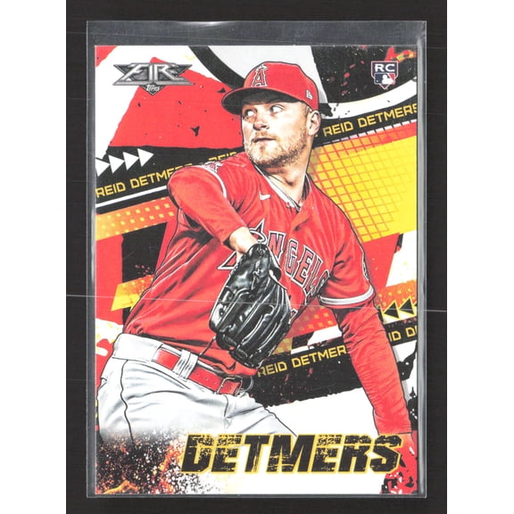 2022 Topps Fire Reid Detmers #55 RC