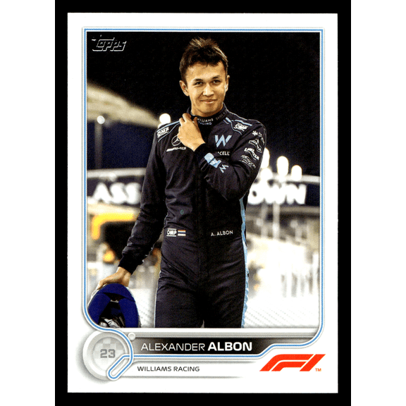 2022 Topps Formula 1 Alexander Albon #55