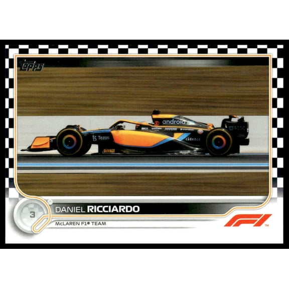 2022 Topps Formula 1 Daniel Ricciardo McLaren F1 Team #120