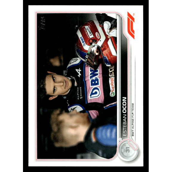 2022 Topps Formula 1 Trading Card Esteban Ocon #42 BWT Alpine F1 Team