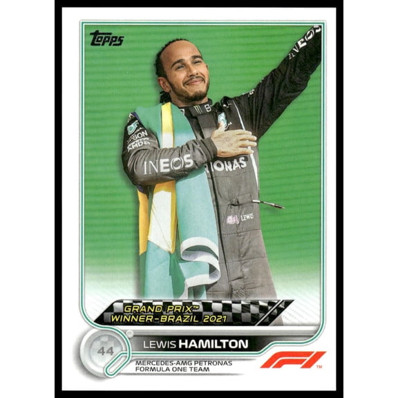 2022 Topps Formula 1 Lewis Hamilton #169