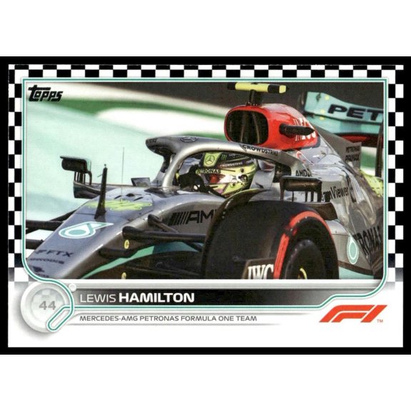 2022 Topps Formula 1 Lewis Hamilton #7 Mercedes-AMG Petronas Near Mint or Better Trading Card
