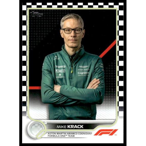 2022 Topps Formula 1 Mike Krack #101
