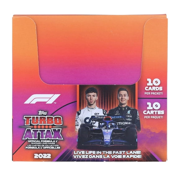 2022 Topps Formula 1 Turbo Attax Retail Box