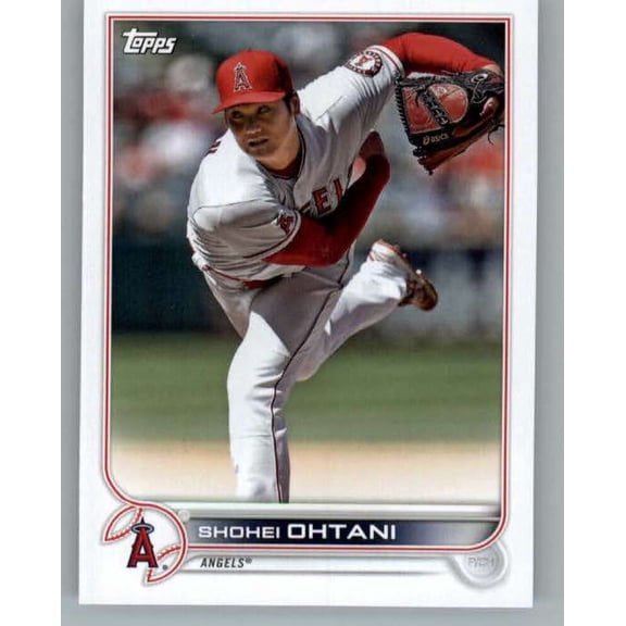 2022 Topps (From Team Set) Los Angeles Angels #LAA-17 Shohei Ohtani Los Angeles Angels MLB Baseball Trading Card