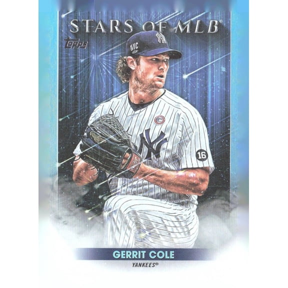 2022 Topps Stars of MLB SMLB-26 Gerrit Cole New York Yankees Baseball Card