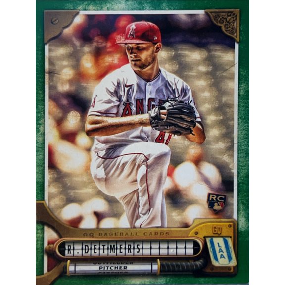 2022 Topps Gypsy Queen Reid Detmers #198 Green RC