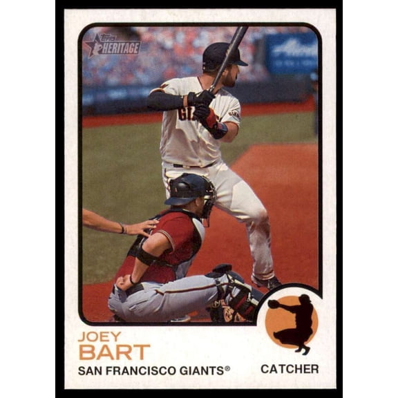 2022 Topps Heritage High Number #559 Joey Bart NM-MT San Francisco Giants Baseball Card San Francisco Giants MLB Baseball Trading Card