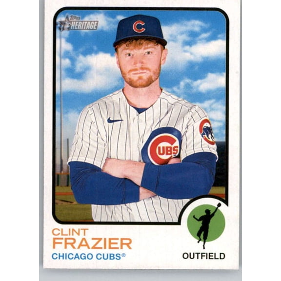 2022 Topps Heritage High Number #566 Clint Frazier NM-MT Cubs Baseball Card Chicago Cubs MLB Baseball Trading Card