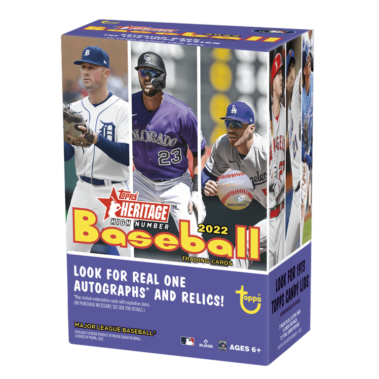 2022 Topps Heritage High Number Blaster Box - Baseball