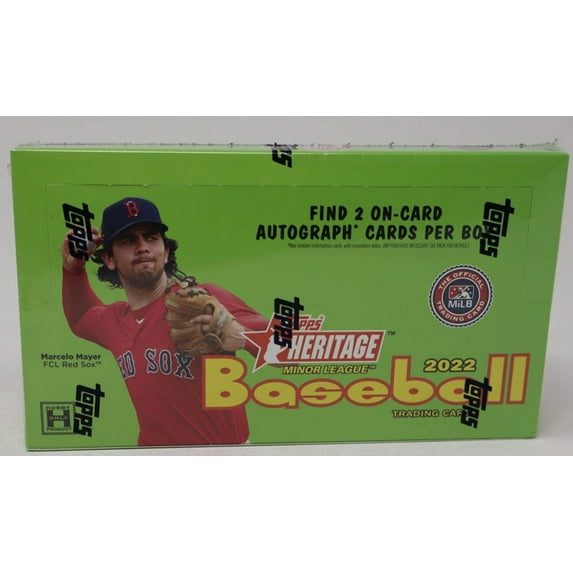 2022 Topps Heritage Minor League Baseball Box (Hobby) (18/8)