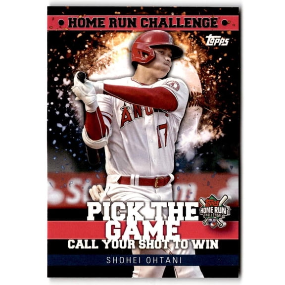 2022 Topps Home Run Challenge Code #HRC-4 Shohei Ohtani Los Angeles Angels MLB Baseball Trading Card