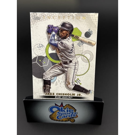2022 Topps Inception Jazz Chisholm Jr. Miami Marlins #80 Baseball Card