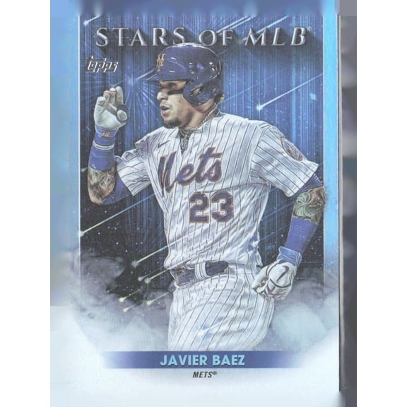 2022 Topps Stars of MLB SMLB-5 Javier Baez New York Mets Baseball Card