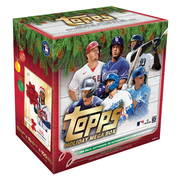 2022 Topps MLB Baseball Holiday Mega Box - Walmart.com