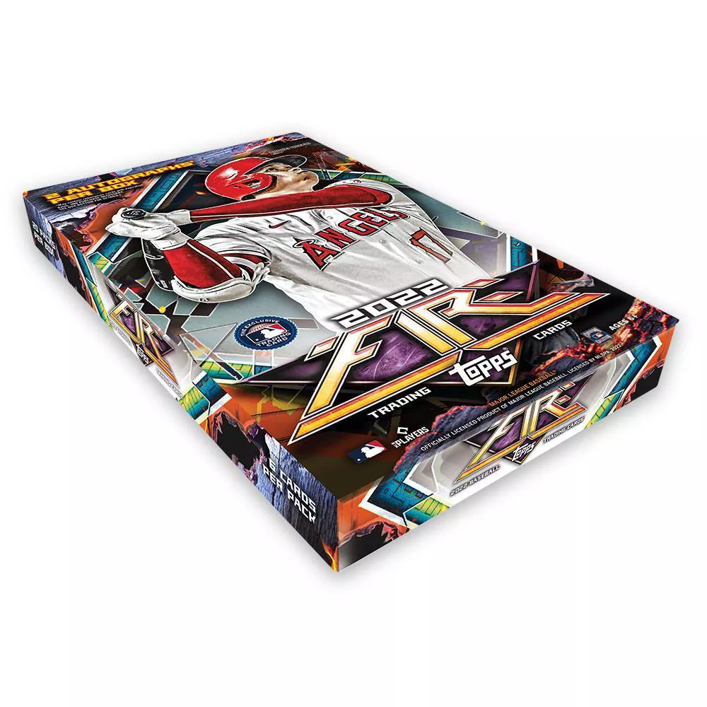 2022 Topps MLB Fire Baseball Trading Card Hobby Box for sale