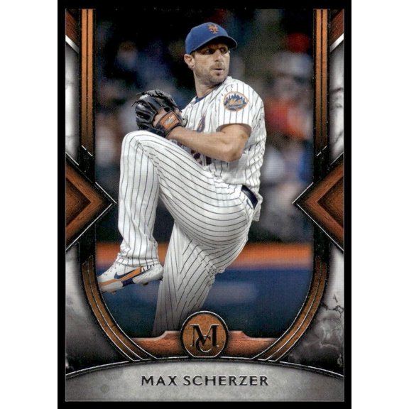 2022 Topps Museum Collection #16 Max Scherzer New York Mets Baseball Card
