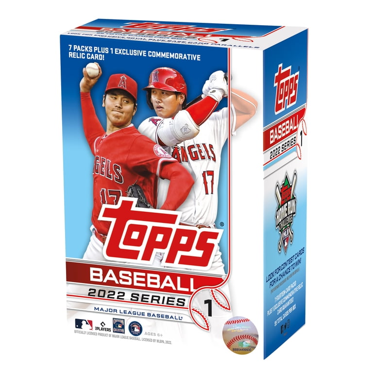 【並行輸入品】 MLB 2022 Topps トップス シリーズ1 Topps 2022 Series 1 MLB Baseball 7-Pack Blaster Box with