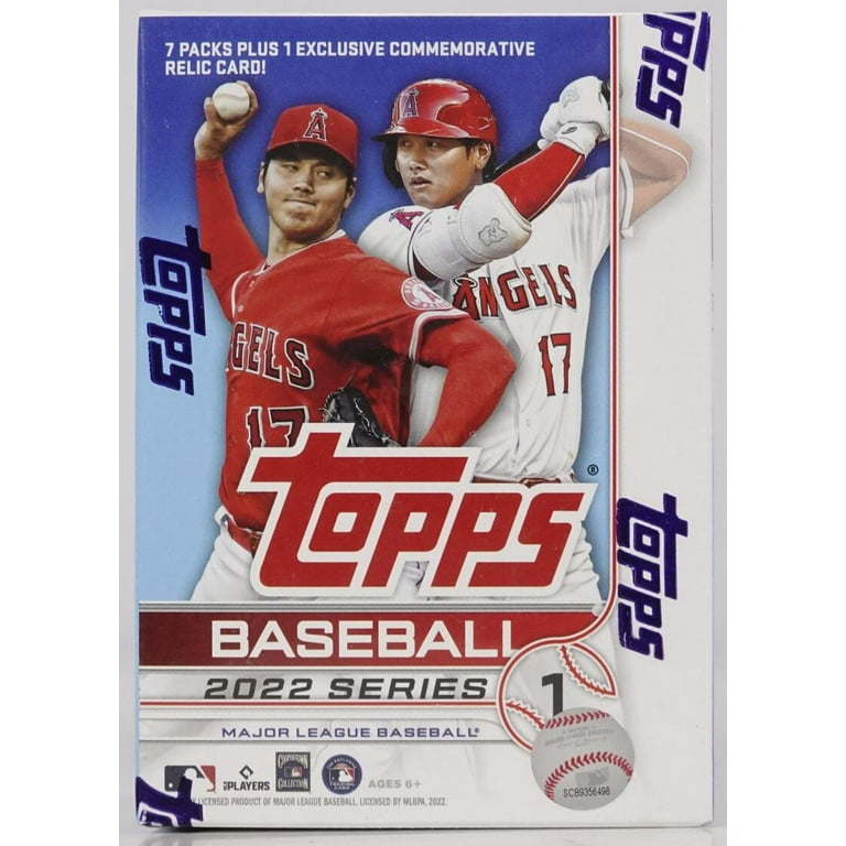 Topps 2022 Series 1 MLB Baseball 7-Pack Blaster Box with