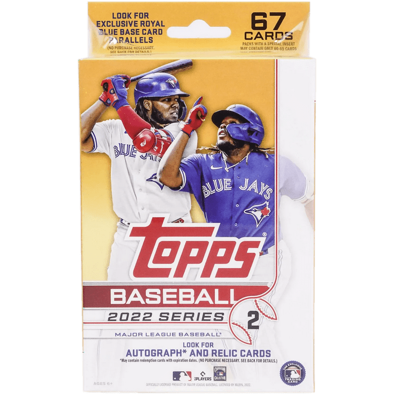 2022 Topps Series 2 Baseball Hanger Pack - Walmart.com